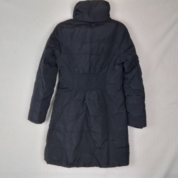 Michael MIchael Kors Mid Length Down Feather‎ Coat Size Small in Black - Picture 2 of 14